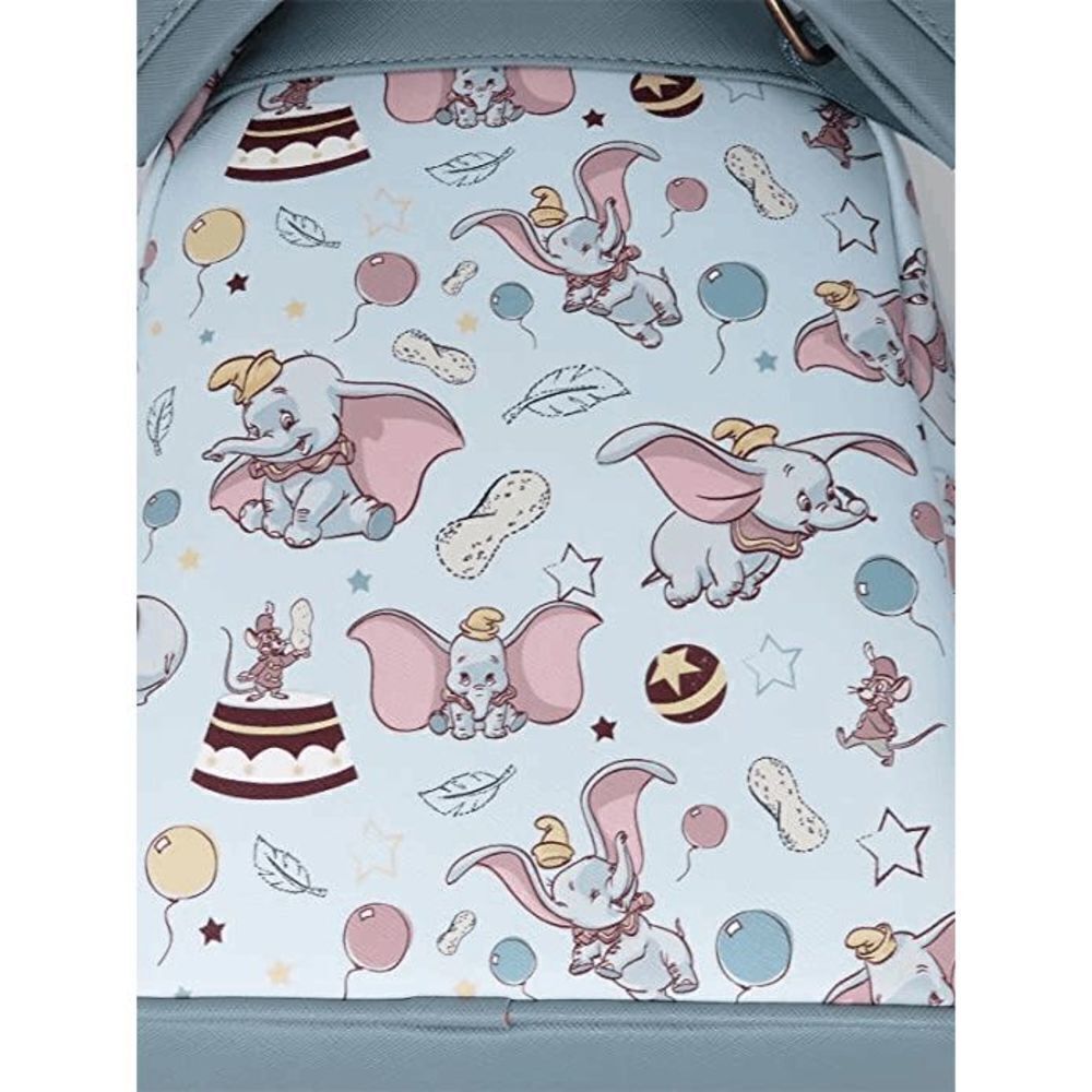 Loungefly Disney Dumbo Pastel Blue Mini Backpack - Picture 4 of 4
